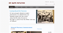 Desktop Screenshot of drsamrotation.com