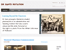 Tablet Screenshot of drsamrotation.com